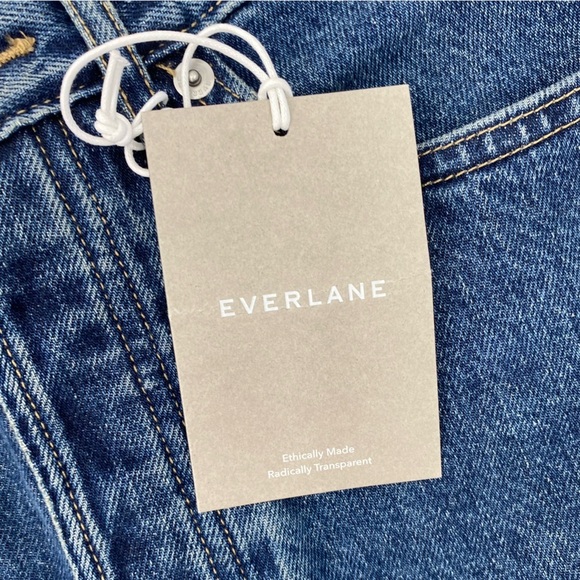 Everlane Rigid Way High Organic Cotton Jean Shorts size 26 - Picture 7 of 15